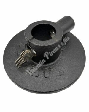 Antivol pivot cheville pour semi-remorque