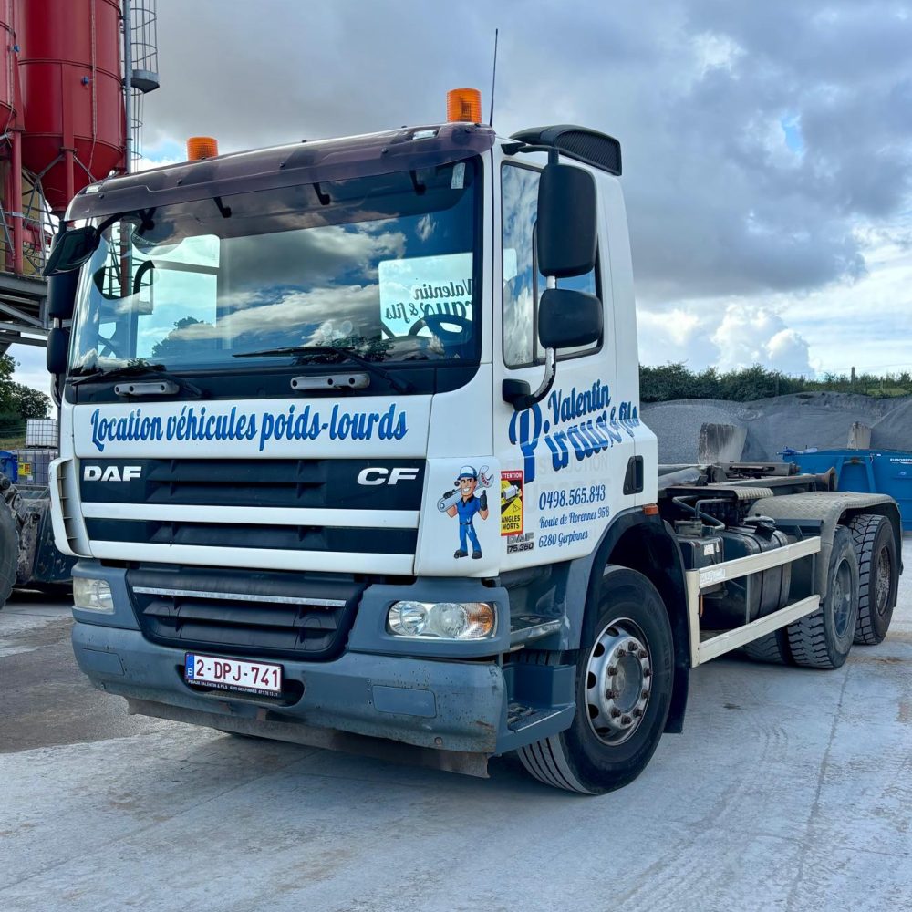 Porte container 6x4 DAF FAT CF75